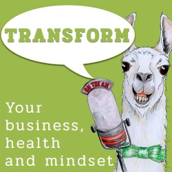 Episode 7 - Transform podcast - How putting a bow tie on a llama transformed my business