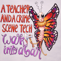 A Teacher and A Crime Scene Tech Walk Into a Bar podcast