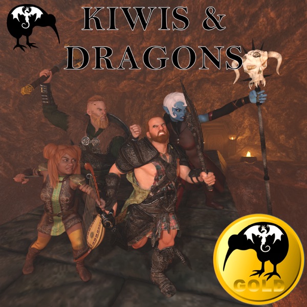 Kiwis And Dragons Gold Edition Artwork