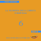 La Filosofia della Libertà di Rudolf Steiner - 6° Seminario - Rocca di Papa (RM), dall'8 all'11 ottobre 2009 - LiberaConoscenza.it