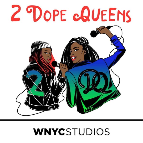 2 Dope Queens banner backdrop