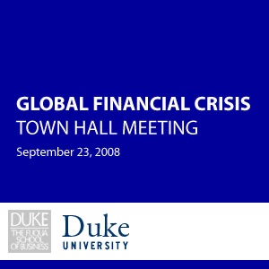 Global Financial Crisis Town Hall Meeting