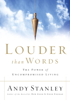 Andy Stanley - Louder Than Words artwork