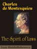 Charles de Montesquieu, Thomas Nugent (Translator), J. V. Prichard (Editor) - The Spirit of Laws artwork