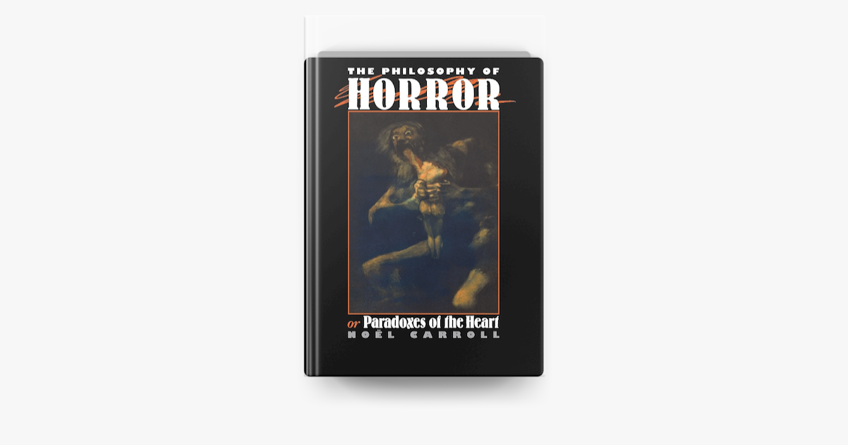 The Philosophy Of Horror On Apple Books