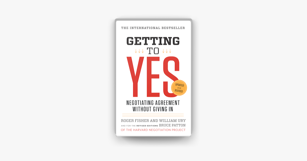 ‎Getting to Yes on Apple Books