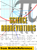 Dictionary of one letter abbreviations used in mathematics and physics - MobileReference