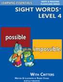 Sight Words Plus Level 4: Sight Words Flash Cards with Critters for Grade 2 & Up - Robert Stanek