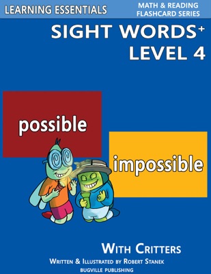 Sight Words Plus Level 4: Sight Words Flash Cards with Critters for Grade 2 & Up