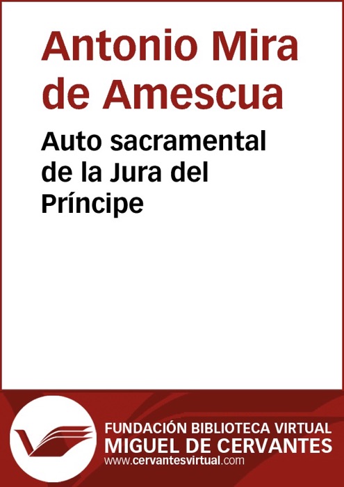 Auto sacramental de la Jura del Príncipe