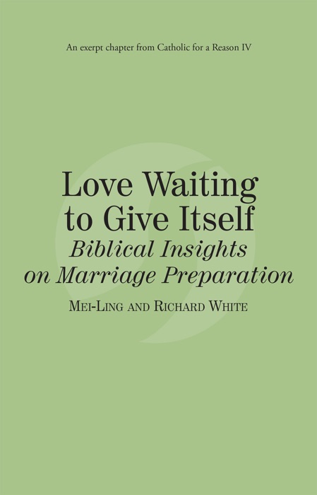 Love Waiting to Give Itself: Catholic for a Reason IV