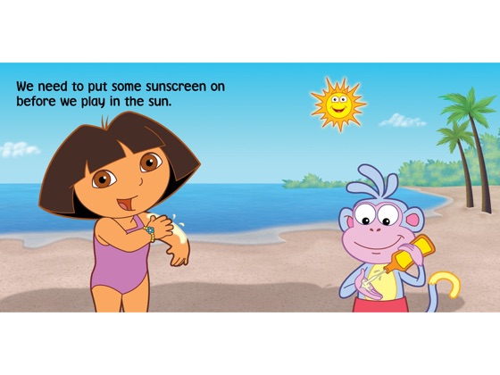 ‎A Day at the Beach (Dora the Explorer) on Apple Books