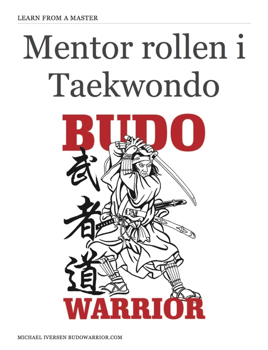 Mentor rollen i Taekwondo