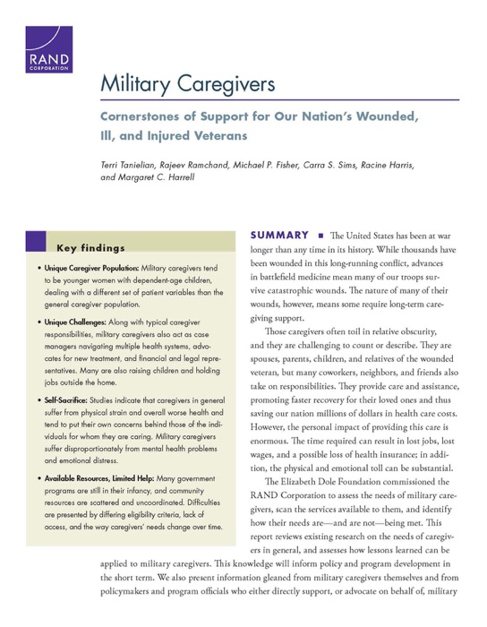 Military Caregivers