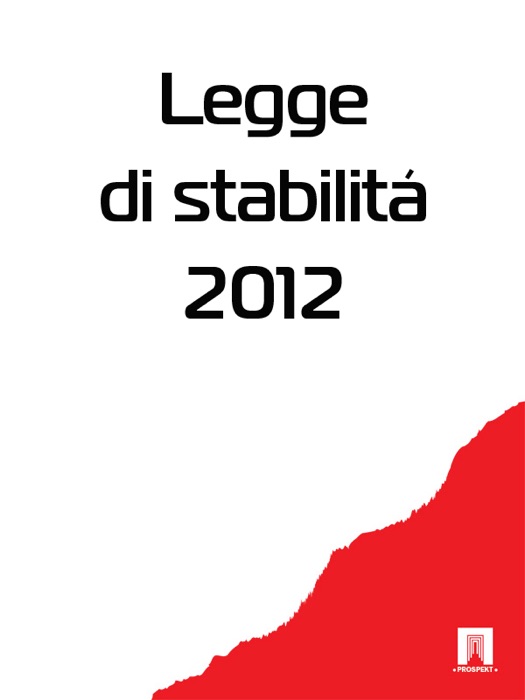 Legge di stabilità 2012