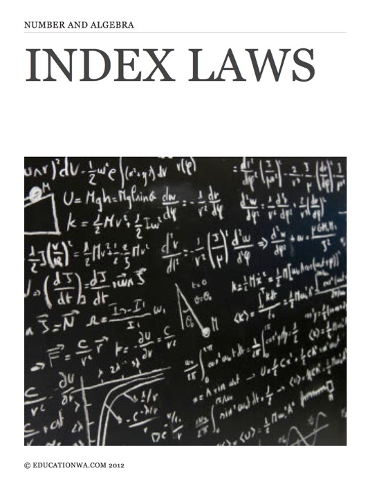 Index Laws