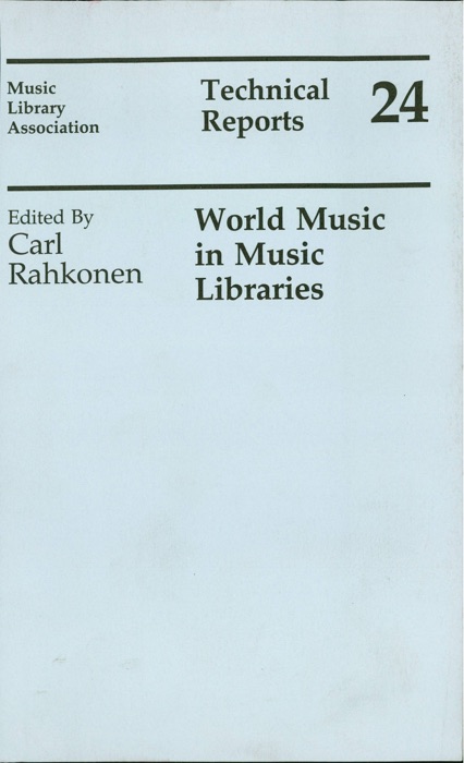 World Music In Music Libraries