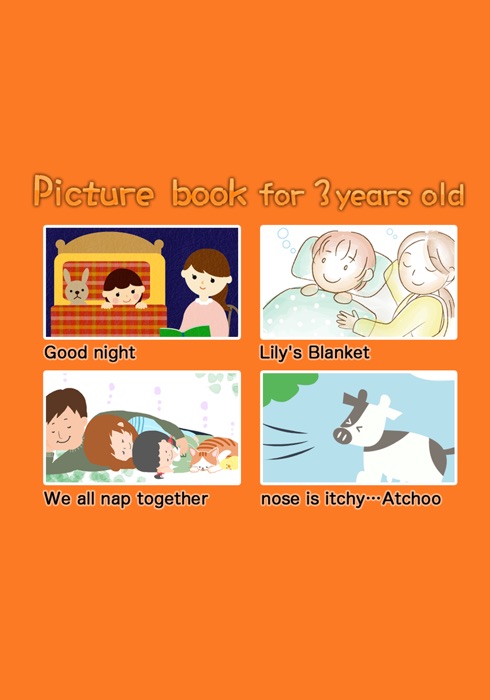 Picture Book for 3 Years Old