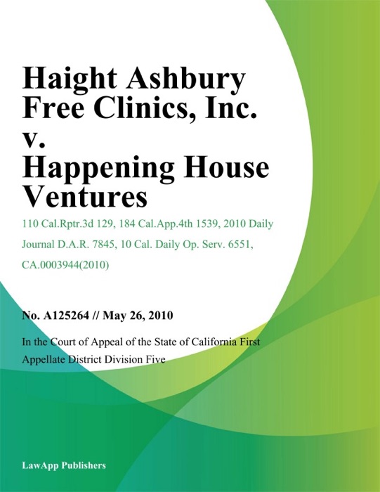 Haight Ashbury Free Clinics