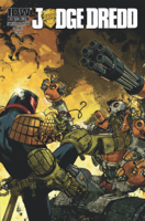 Duane Swierczynski, Nelson Daniel & Langdon Foss - Judge Dredd #3 artwork