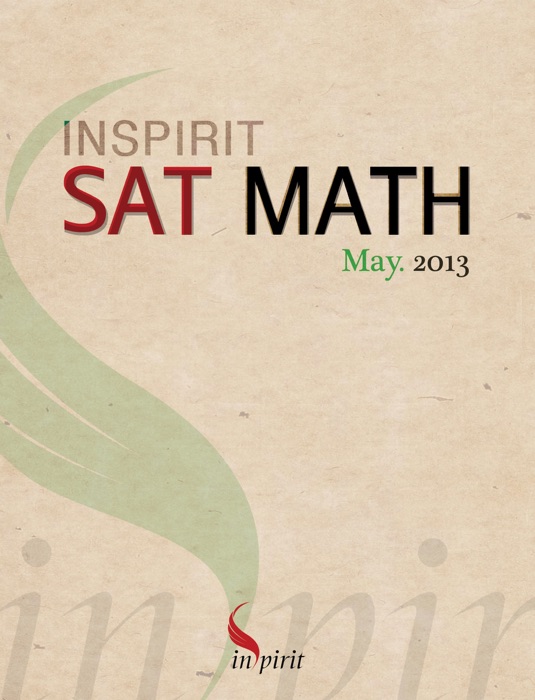 Inspirit Sat Math May 2013