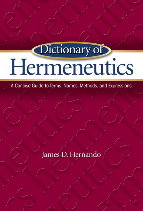 Dictionary of Hermeneutics