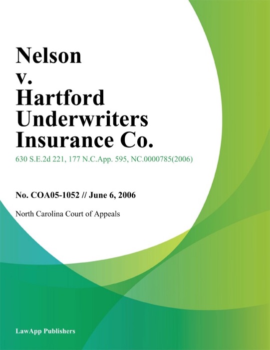 Nelson v. Hartford Underwriters Insurance Co.