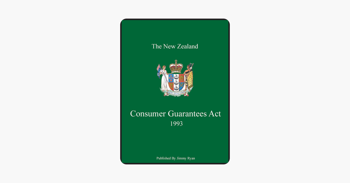 ‎The New Zealand Consumer Guarantees Act 1993 on Apple Books