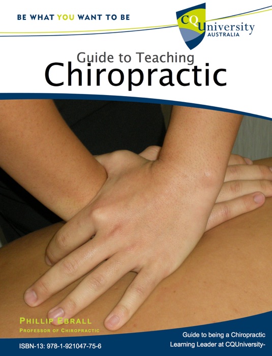 Guide to teaching chiropractic