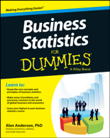 Alan Anderson - Business Statistics For Dummies artwork