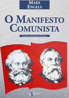 Capa do livro O Manifesto Comunista de Marx, Karl