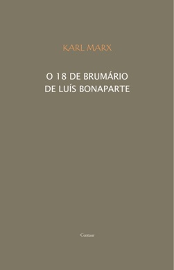 Capa do livro O 18 Brumário de Luís Bonaparte de Marx, Karl