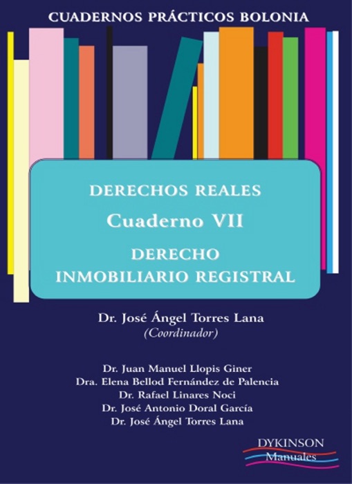 Cuaderno VII: derecho inmobiliario registral