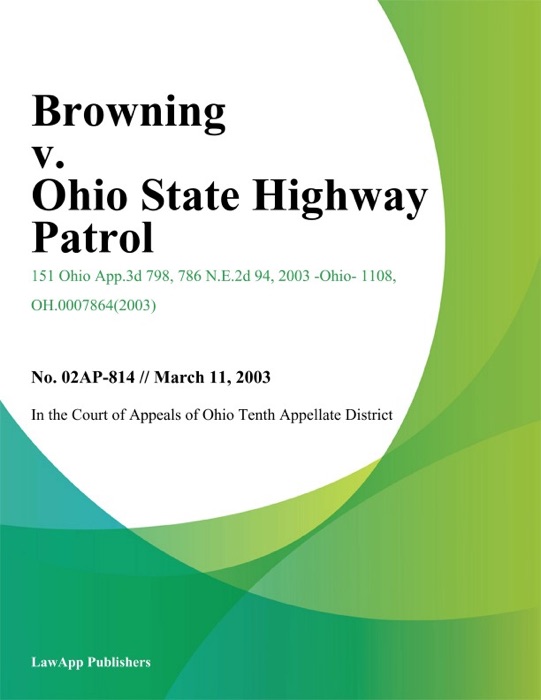 Browning v. Ohio State Highway Patrol