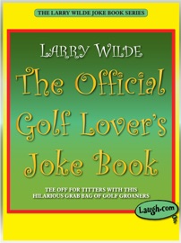 Book's Cover of The Official Golf Lovers Joke Book