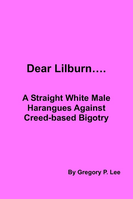 Dear Lilburn...