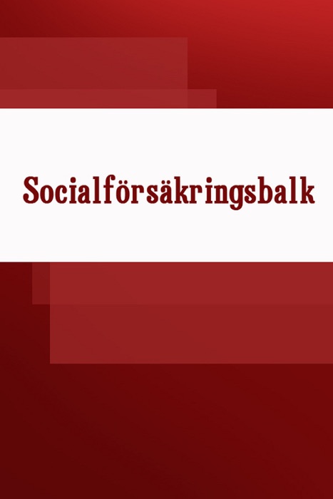 Socialförsäkringsbalk