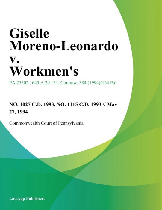 Giselle Moreno-Leonardo v. Workmen's