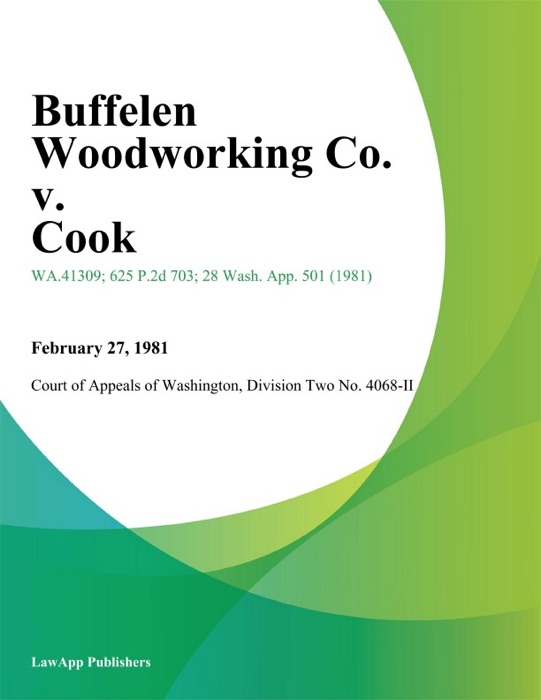 Buffelen Woodworking Co. V. Cook