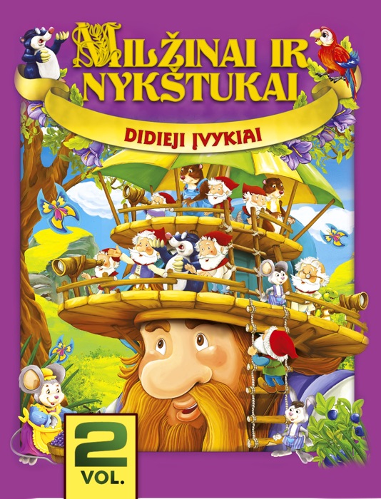 Milžinai ir Nykštukai. Vol.2 (Lithuanian Edition)