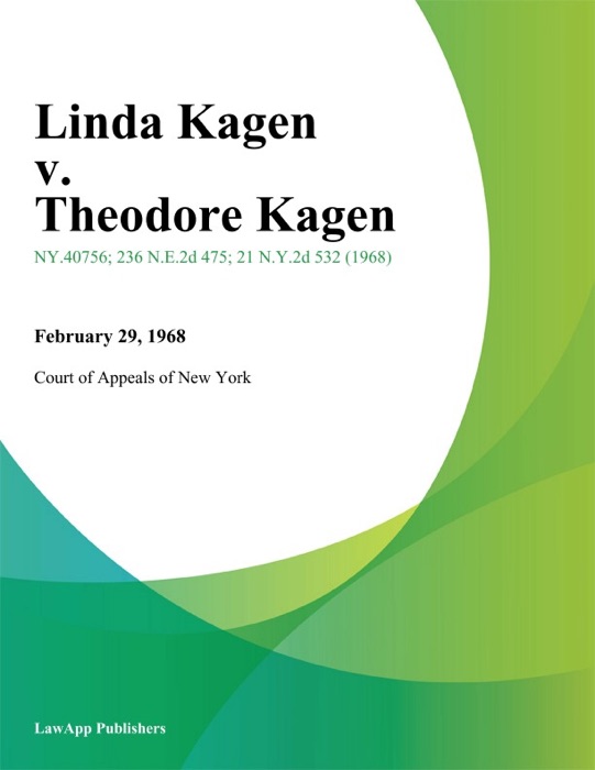 Linda Kagen v. Theodore Kagen