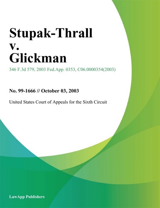 Stupak-Thrall v. Glickman