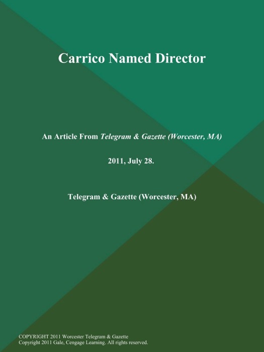 Carrico Named Director
