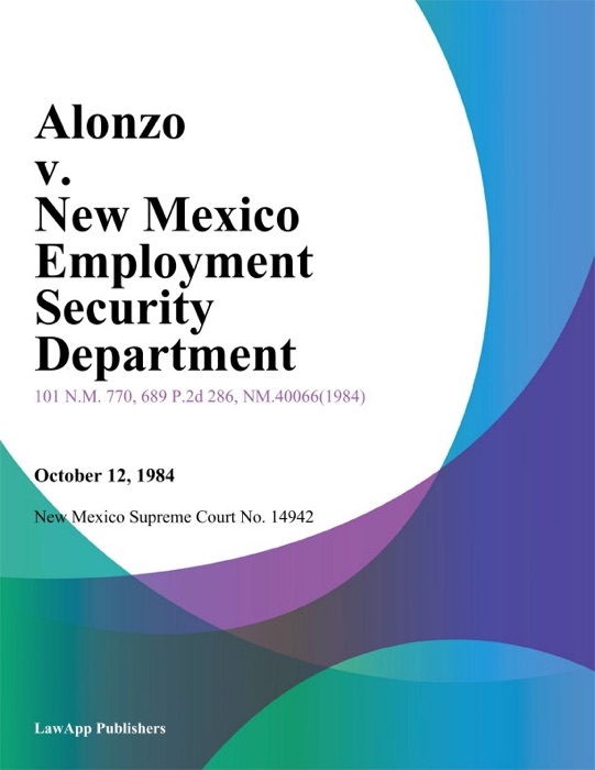 Alonzo v. New Mexico Employment Security Department