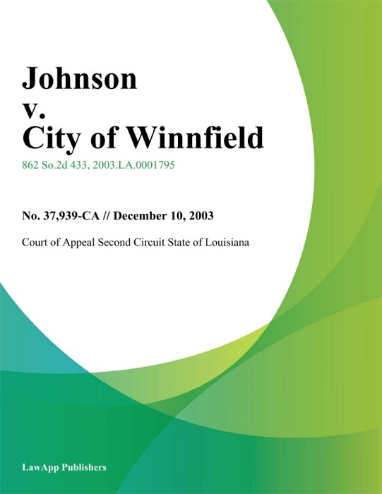 Johnson v. City of Winnfield