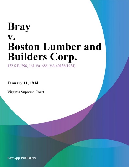 Bray v. Boston Lumber and Builders Corp.