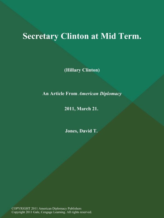 Secretary Clinton at Mid Term (Hillary Clinton)