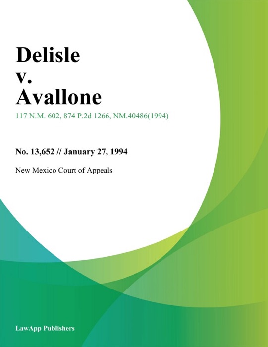 Delisle V. Avallone