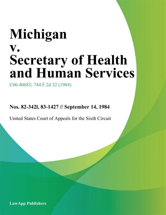 Michigan v. Secretary of Health and Human Services