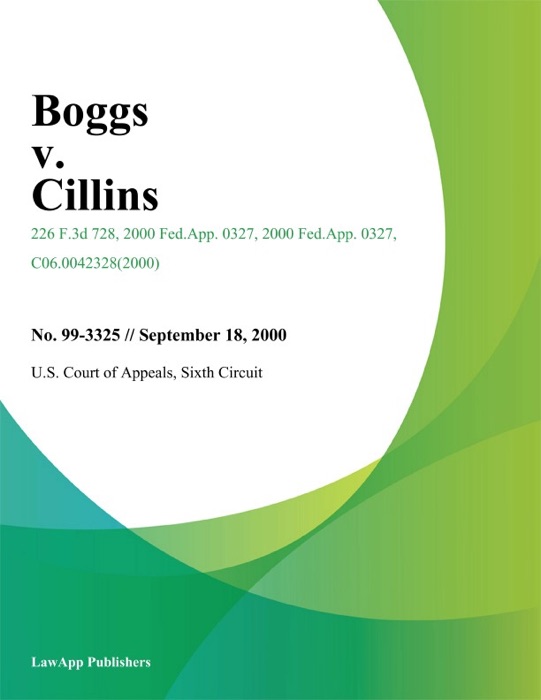 Boggs V. Cillins